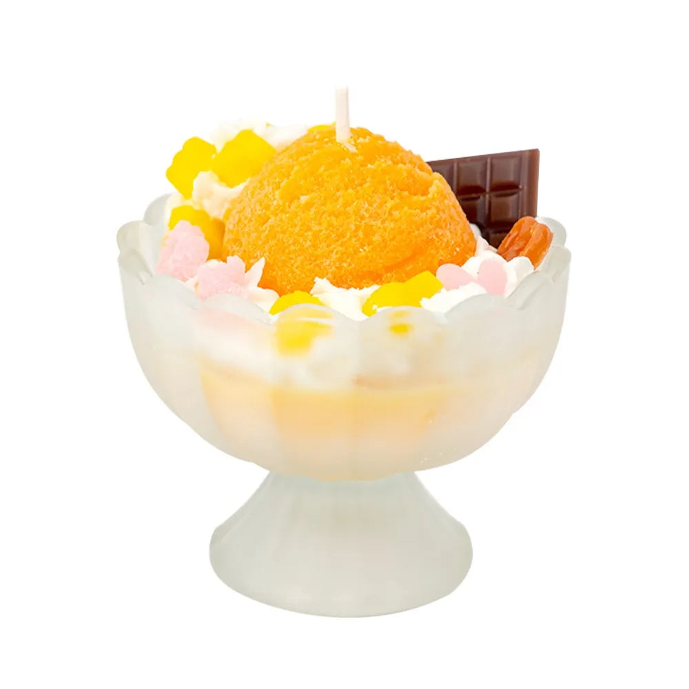 Two Bags of Scented Wax Resembling Ice Cream, Perfect for Styling and Gifting. Ideal for Creating a Soothing Atmosphere