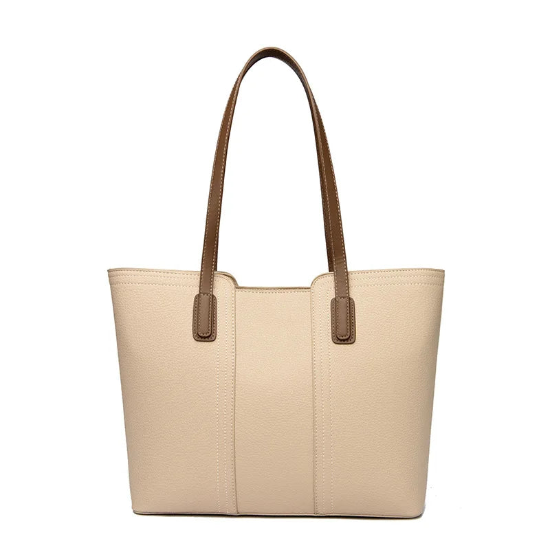 Wholesale Bag Luxury Classic Women's Large Tote Bags PU Leather Fashion Handbag with Custom for Summer Business