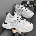 Sneakers for Mens White Platform Sneakers Fashion Versatile Board Shoes Men's Simple Niche Comfort Sports Shoes Tenis Masculino