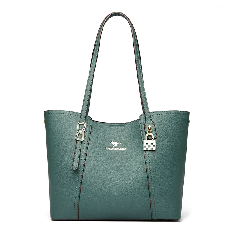 Luxury Handbags Woman Bags Designer Big Shoulder Bags for Women's  Trendy Large Capacity Ladies Leather Hand Casual Tote Bag