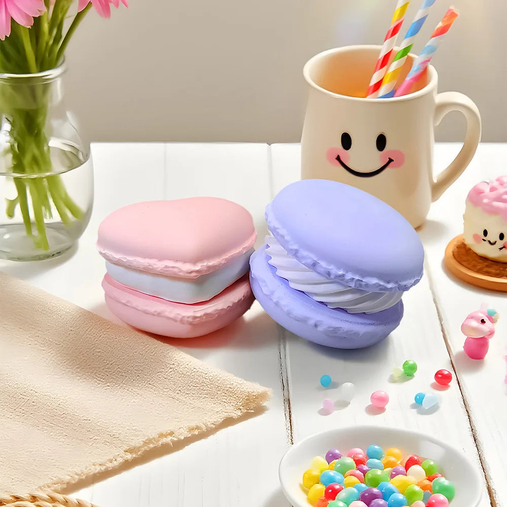 Macaron 3D Silicon Mold for Candle Soap Making Fondant Cake Molds Chocolate Candy Dessert Decor DIY Art Crafts Baking Mould Tool