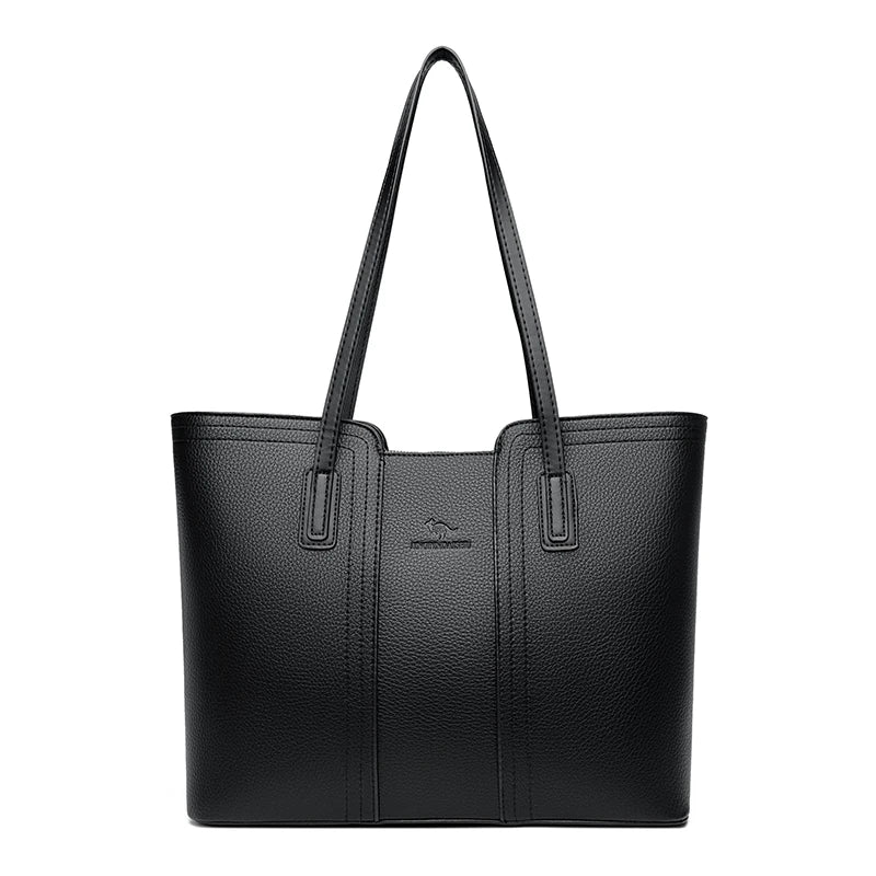 Genuine Brand Women Bags Designer High Quality Soft Leather Large Women 2026 Shoulder Bag Messenger Handbag Shopping Messenger