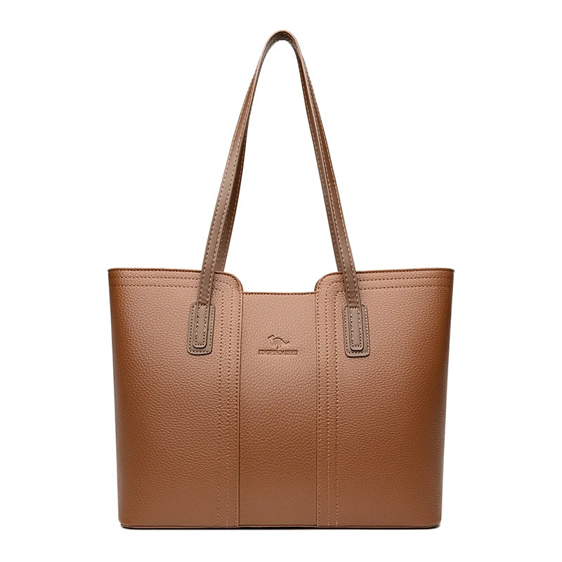 Genuine Brand Women Bags Designer High Quality Soft Leather Large Women 2026 Shoulder Bag Messenger Handbag Shopping Messenger