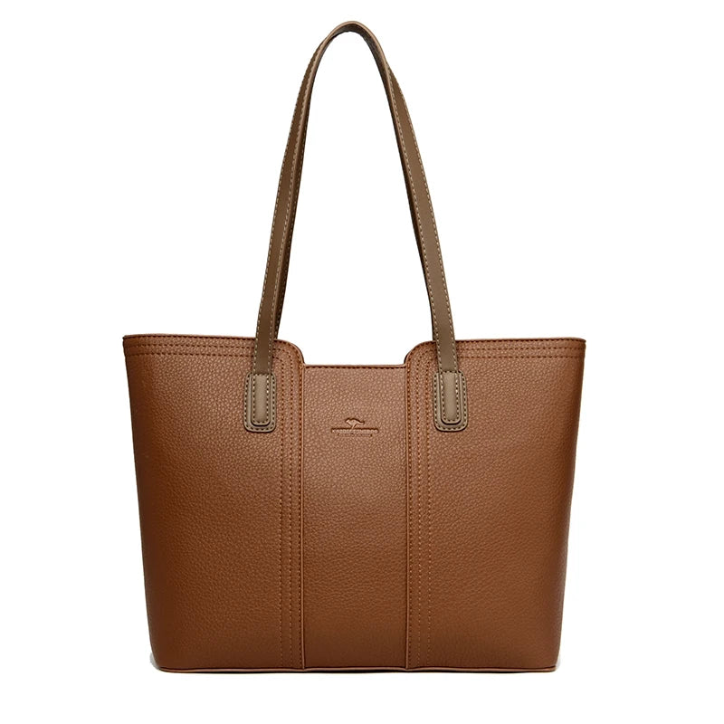Luxury Handbags Woman Bags Designer Big Shoulder Bags for Women's  Trendy Large Capacity Ladies Leather Hand Casual Tote Bag