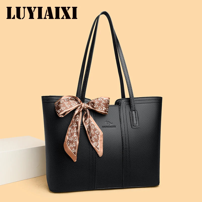 Genuine Brand Women Bags Designer High Quality Soft Leather Large Women 2026 Shoulder Bag Messenger Handbag Shopping Messenger