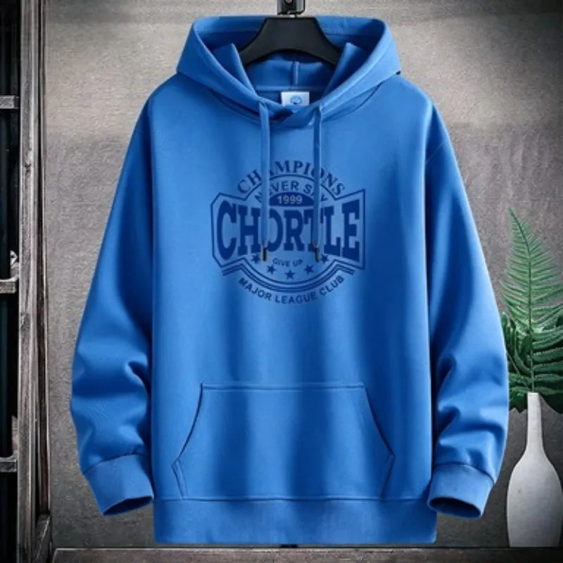 Hooded sweatshirt for men - Spring/Summer new style casual top - Pure cotton hoodie - Loose and comfortable - Unique design