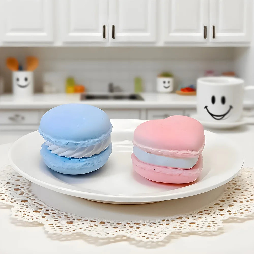 Macaron 3D Silicon Mold for Candle Soap Making Fondant Cake Molds Chocolate Candy Dessert Decor DIY Art Crafts Baking Mould Tool