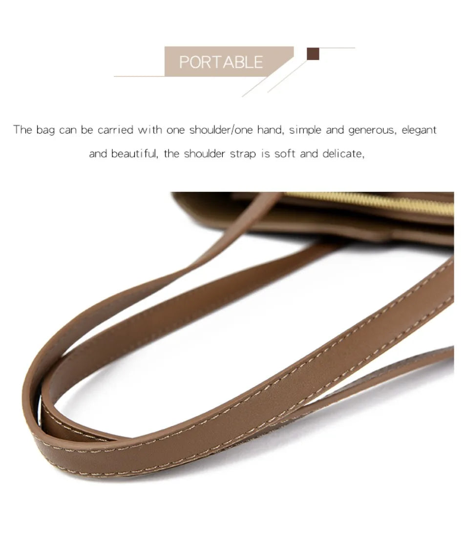Genuine Brand Women Bags Designer High Quality Soft Leather Large Women 2024 Shoulder Bag Messenger Handbag Shopping Messenger