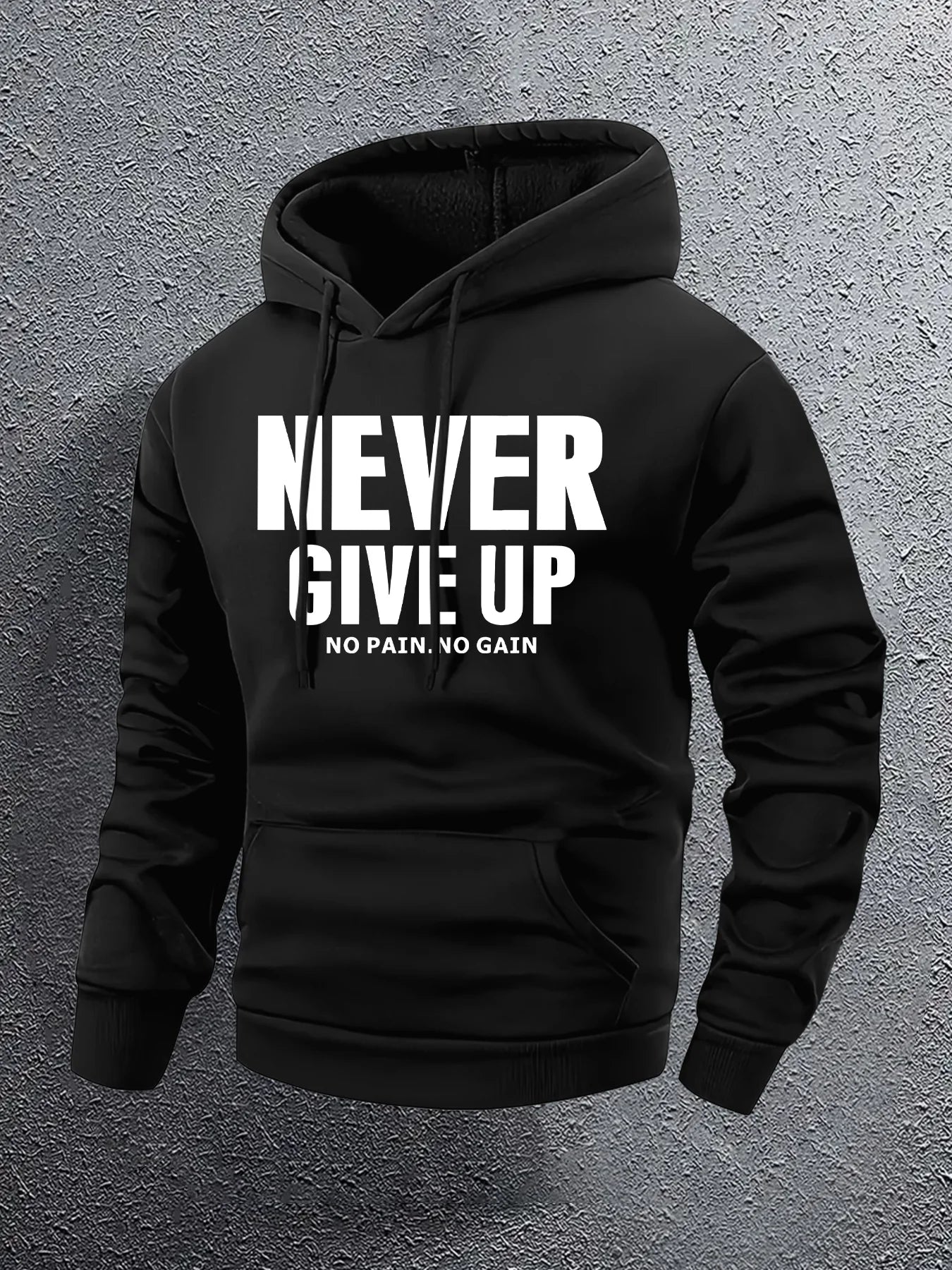 Hooded sweatshirt for men casual and versatile trendy and fashionable Men's hooded casual pullover sweatshirt  men's hooded