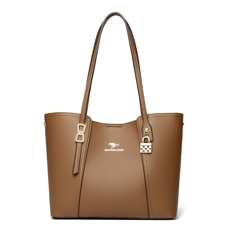 Luxury Handbags Woman Bags Designer Big Shoulder Bags for Women's  Trendy Large Capacity Ladies Leather Hand Casual Tote Bag