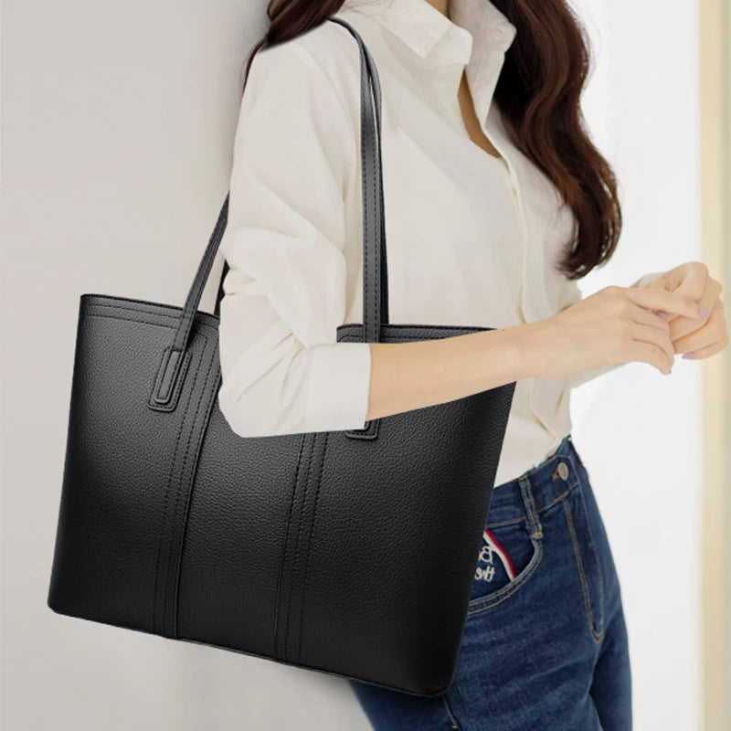 Genuine Brand Women Bags Designer High Quality Soft Leather Large Women 2026 Shoulder Bag Messenger Handbag Shopping Messenger