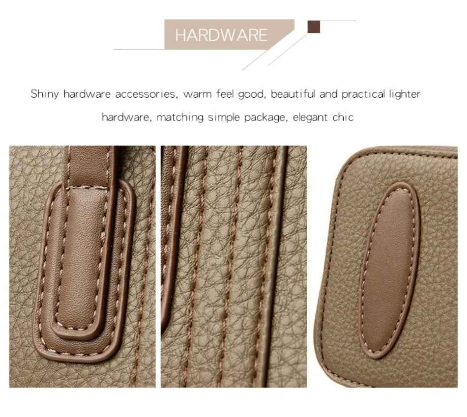 Genuine Brand Women Bags Designer High Quality Soft Leather Large Women 2024 Shoulder Bag Messenger Handbag Shopping Messenger