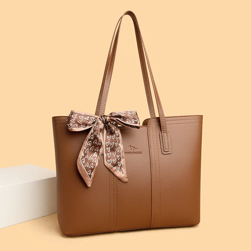Genuine Brand Women Bags Designer High Quality Soft Leather Large Women 2026 Shoulder Bag Messenger Handbag Shopping Messenger