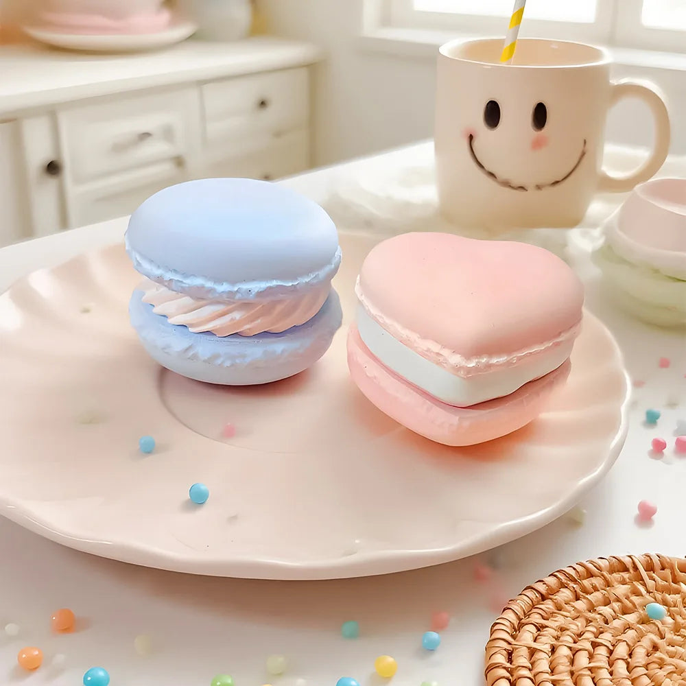 Macaron 3D Silicon Mold for Candle Soap Making Fondant Cake Molds Chocolate Candy Dessert Decor DIY Art Crafts Baking Mould Tool